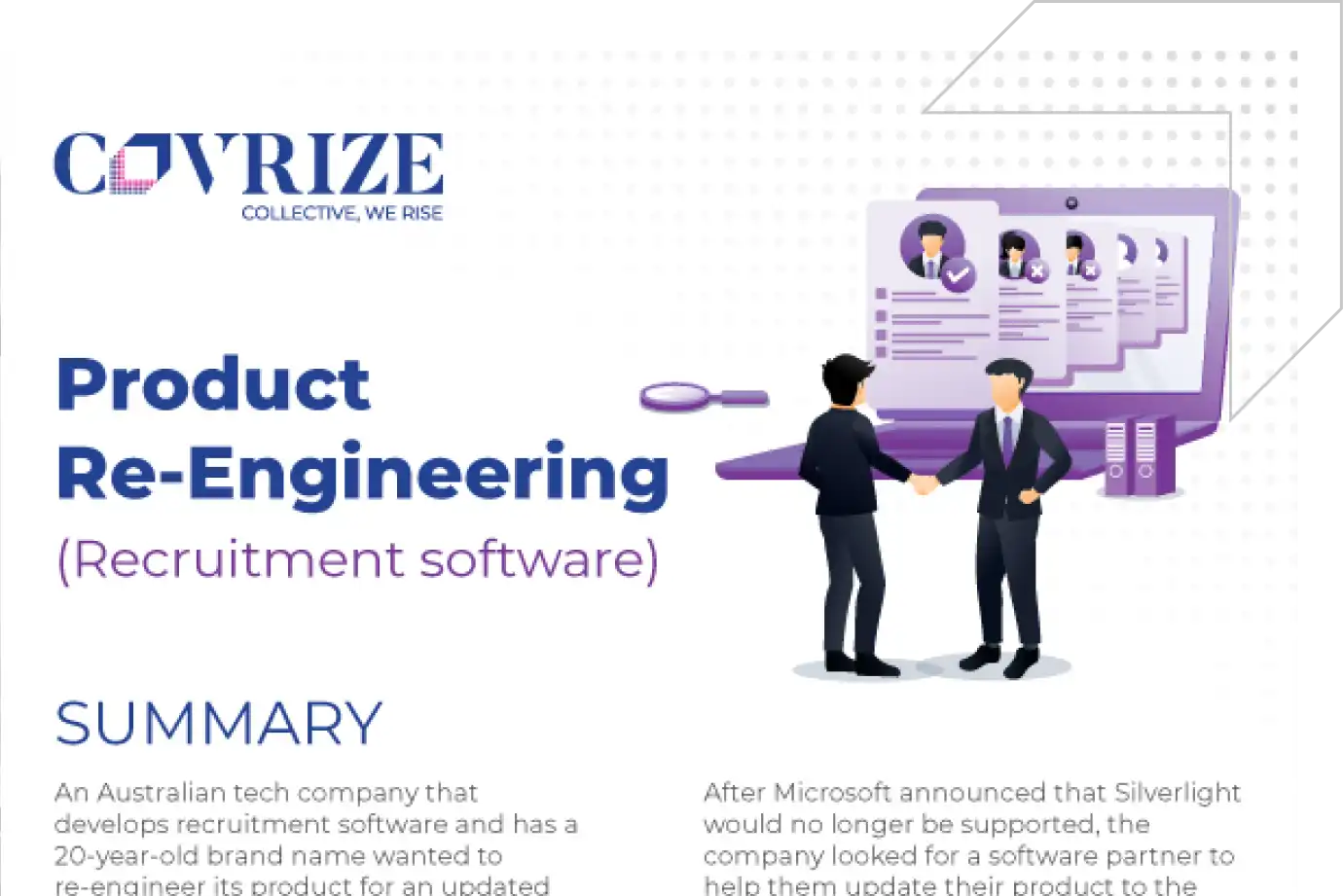 Recruitment Software Reengineering
